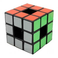 LanLan Hollow 3x3 Void Magic Cube. Black Base