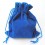 Bolsa Azul de Veludo para Cubos Mágicos