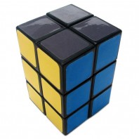 Z-Cube 2x2x3 Cuboide Mágico. Base Negra