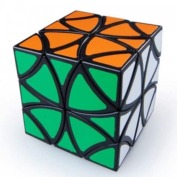 LanLan Clover Octahedron Magic Cube Black  Puzzle Game Toy Brain Teaser NEW 