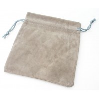 Sacchetto di Velluto Grigio per Cubi Magici