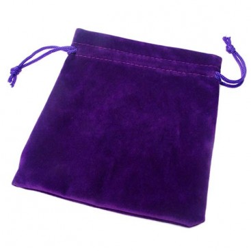 Bolsa Púrpura de terciopelo para Cubos Mágicos