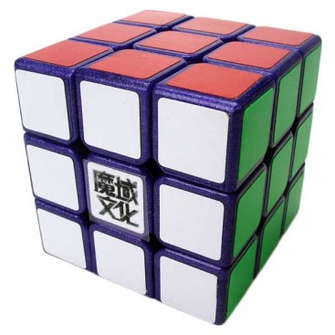 Moyu Weilong 3x3x3 Magic Cube. Purple Base