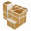 ShengShou Mirror Gold 3x3x3 Magic Cube. White Base
