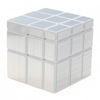 ShengShou Mirror Silver 3x3x3 Cubo Mágico. Base Blanca