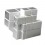 ShengShou Mirror Silver 3x3x3 Magic Cube. White Base