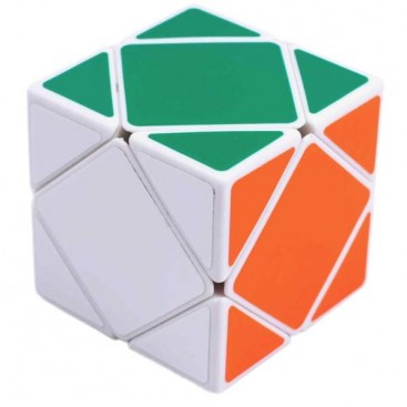 ShengShou SkewB Magic Cube. White Base