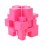 YuXin Mirror Pink Monochrome 3x3x3 Magic Cube