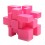 YuXin Mirror Pink Monochrome 3x3x3 Magic Cube