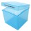 Scatola Blu Trasparente per Cubi Magici