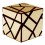 FangCun Ghost Cube. Black Base Golden Stickers