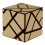FangCun Ghost Cube. Black Base Golden Stickers