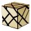 FangCun Ghost Cube. Black Base Golden Stickers