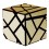 FangCun Ghost Cube. Black Base Golden Stickers