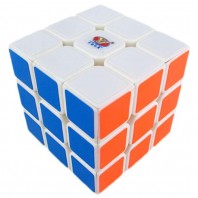 YJ Yulong 3x3x3 Magic Cube. White Base