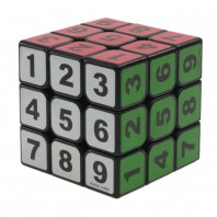 Z-Cube Sudoku 05 3x3 Magic Cube. Black Base