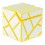 FangCun Ghost Cube. Yellow Base Silver Stickers