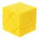 FangCun Ghost Cube. Yellow Base Silver Stickers