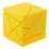 FangCun Ghost Cube. Yellow Base Silver Stickers