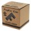 FangCun Ghost Cube. Yellow Base Silver Stickers