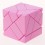 FangCun Ghost Cube. Base Rosa Pegatinas Plateadas