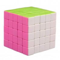 FanXin LingBing 5x5x5 Stickerless Rosa
