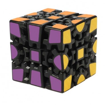 Z-Cube Gear Cube V2. Black Base. Thermal Transfer Stickers