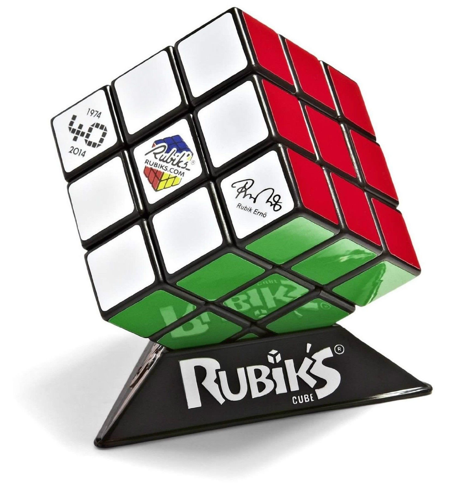 Cubo de Rubik 3x3x3 Edición Limitada aniversario. 3x3 firmado. - MasKeCubos