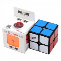 Qiyi CAVS 2x2  Magic Cube. base de preto