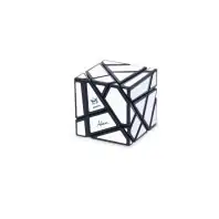 FangCun Ghost Cube. Pink Base Silver Stickers