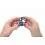 Mini 3x3x3 Magic Cube Keychain. Black Base