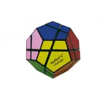 SkewB Ultimate 12 colors Black Base. Magic Cube SKEW-B