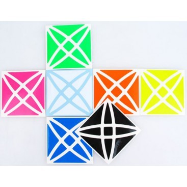 Square-1 Stickers Standard Set. Magic Cube Replacement