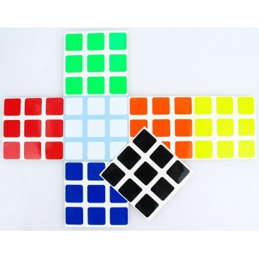 Full Bright 3x3 Stickers Set