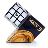 V-Cube 3 Flat Magic Cube. Black Base