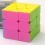 Moyu Crazy  Windmill 3x3x3 Magic Cube. Black Base