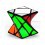 WINGY SKEWB QIYI X-MAN DESING STICKERLESS