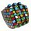 V-Cube 7x7x7 Magic Cube. Black Base