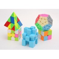 Lot Z-Cube 5 cubes de fibres de carbone