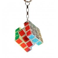 KEYRING Z-CUBE 3X3 TRANSPARENT