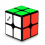 Qiyi Cavs 2x2 Magic Cube. Noir base de