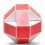 Serpent Twist Sheng Shou. Rouge et blanc