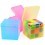 Scatola Blu Trasparente per Cubi Magici