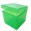 Caja Azul Transparente para Cubos Mágicos