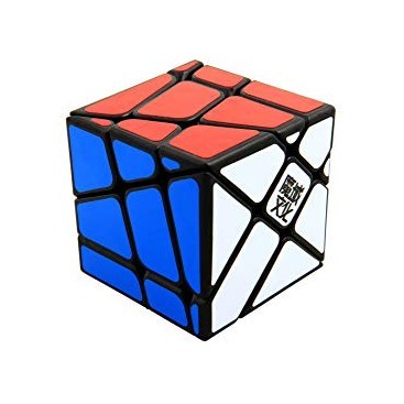 Crazy Puzzle Fisher YJ Black YiLeng Crazy Fisher  Magic Cube YJ 
