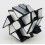 Moyu Crazy  Windmill 3x3x3 Magic Cube. Black Base