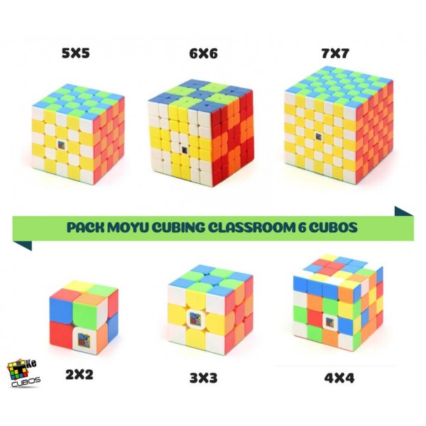 Pack Moyu Cubing Classroom 6 Maskecubos Com