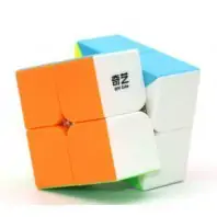 Qiyi Cavs 2x2 Magic Cube. Stickerless