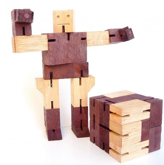 robot cube toy