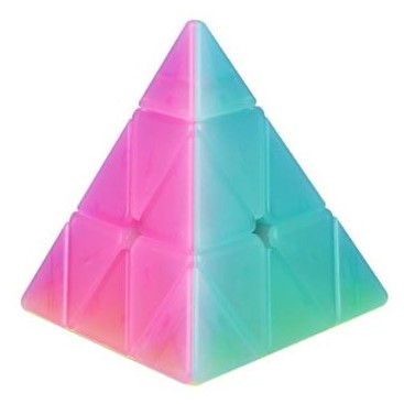 QIYI JELLY PYRAMINX STICKERLESS